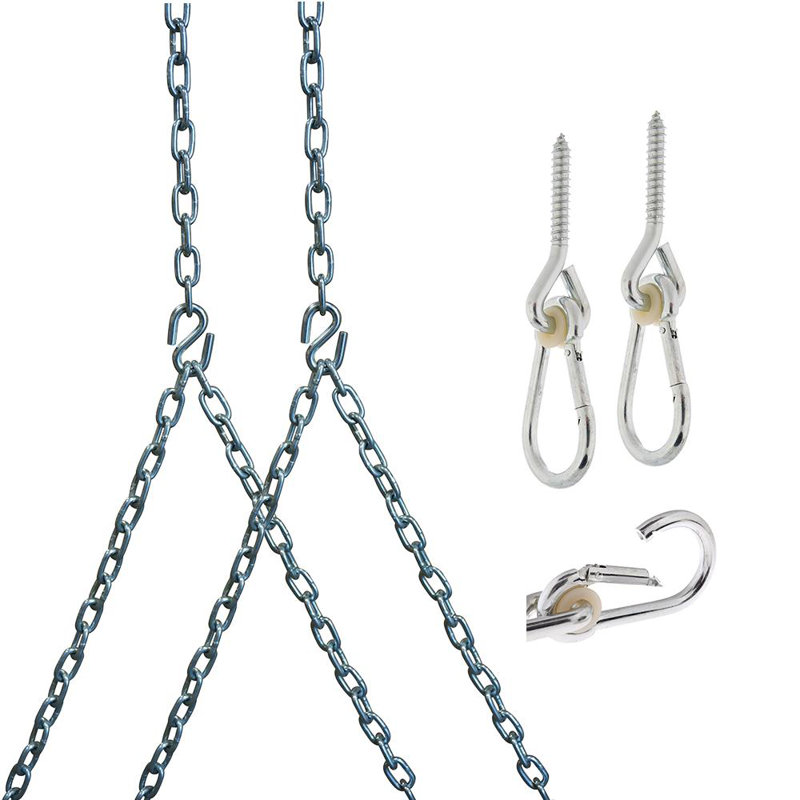 Symple Stuff Heavy Duty 700 Lb Porch Swing Hanging Chain Kit For 8ft